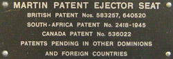 Existing Patent label with patent information
