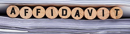 affidavit templates