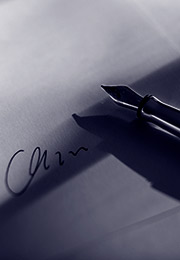 CodicilSignature codicil signature and pen