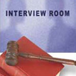 interview room and gavel