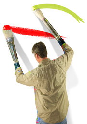 paint strokes by artist