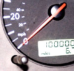 odometer reading