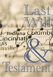 Ohio Last Will and Testament ohio map and last will and testament wording