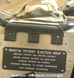 patent for ejector seat