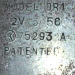 stamped patent