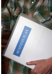 business plan folder